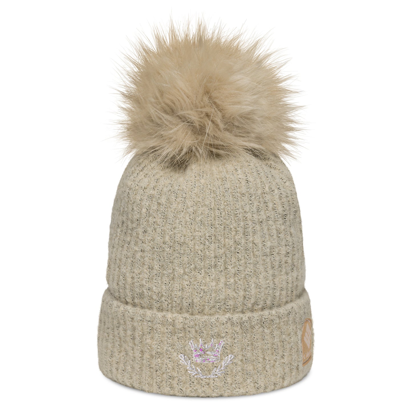 Columbia pom-pom beanie