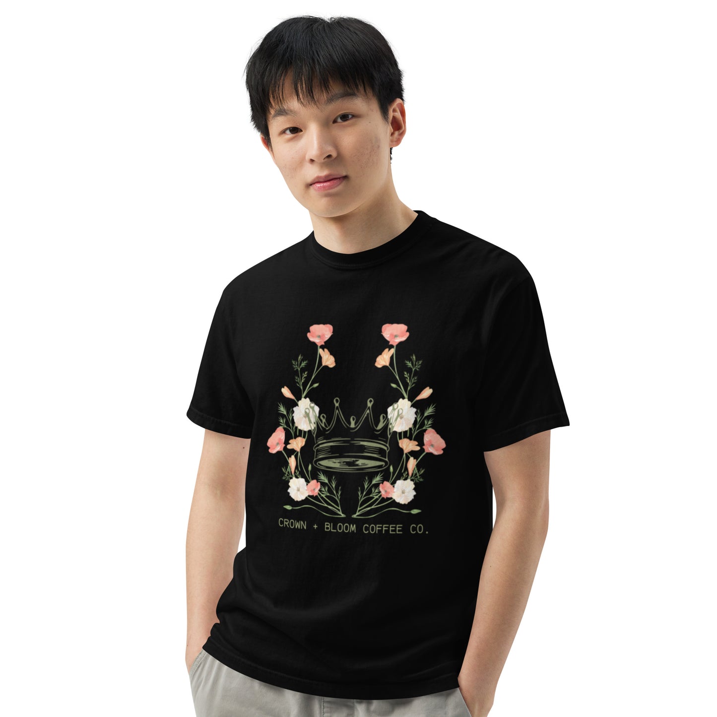 Floral Color C+B Logo T-shirt